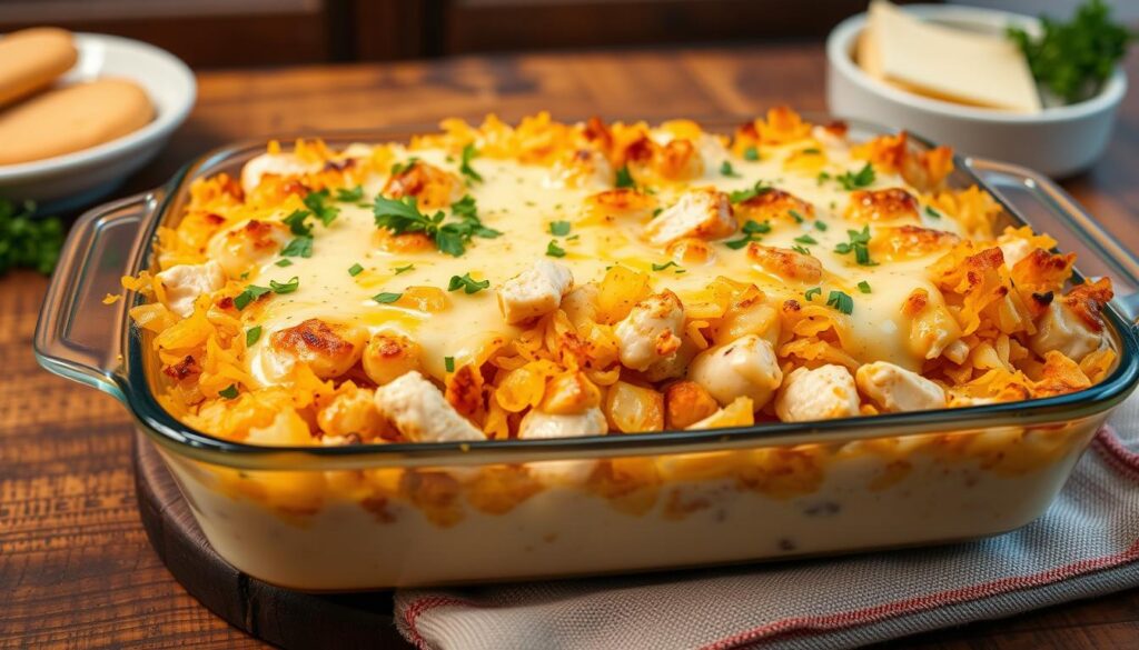 Chicken Hash Brown Casserole Comfort Food