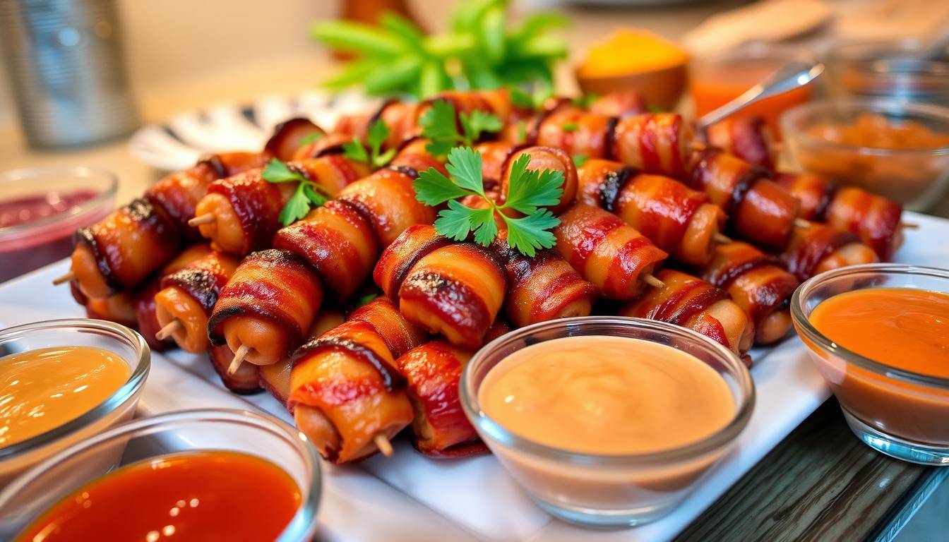 bacon wrapped smokies