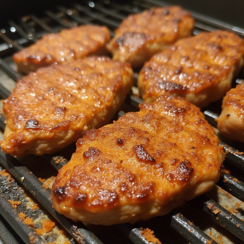 Do you put taco seasoning on meat before cooking?